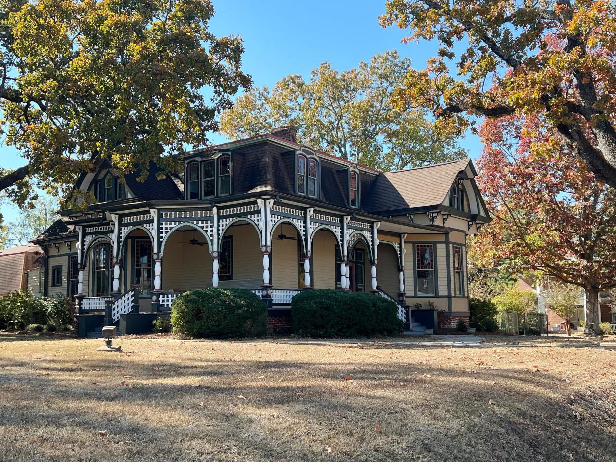 The Gunn-Bellenger House is part of this year's Gadsden Woman's Club Holiday Tour of Homes.