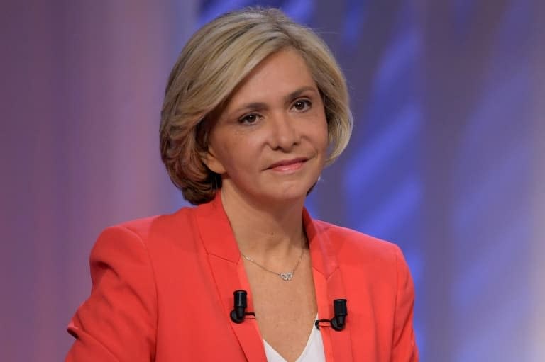 Valérie Pécresse, finaliste pour l'investiture chez Les Républicains, sur France 2 le 30 novembre 2021 - JULIEN DE ROSA © 2019 AFP