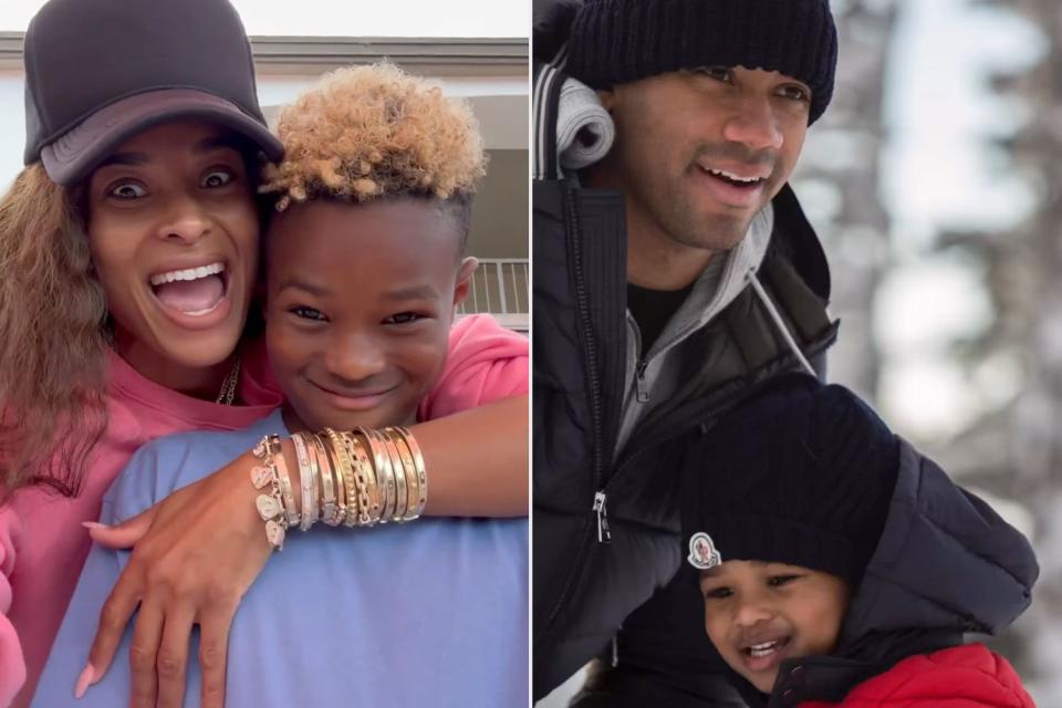 Ciara/Instagram; Russell Wilson/Instagram Russell Wilson and Ciara