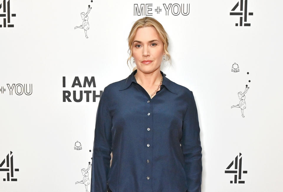 LONDON, ENGLAND - DECEMBER 01: Kate Winslet attends a photocall for Channel 4 drama 