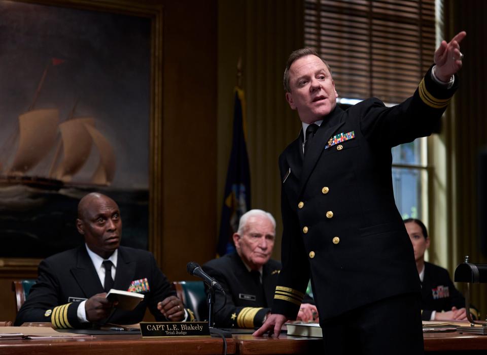 Kiefer Sutherland in THE CAINE MUTINY COURT-MARTIAL