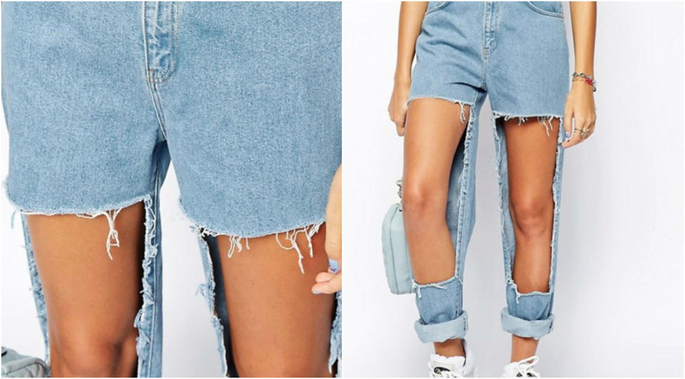 Los 'mom jeans' extremos de ASOS