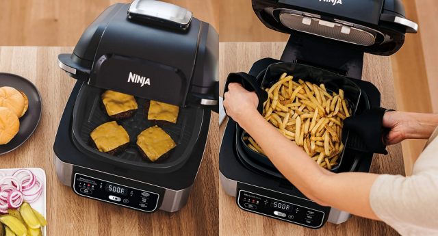 Ninja Foodi 5-in-1 Indoor Grill with 4-Quart Air Fryer & Reviews