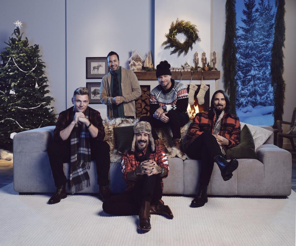 The boy band is bringing the holiday cheer this year. (Dennis Leupold)