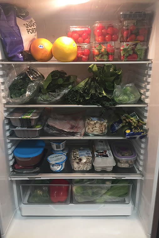 Tiffiny Hall's fridge look book