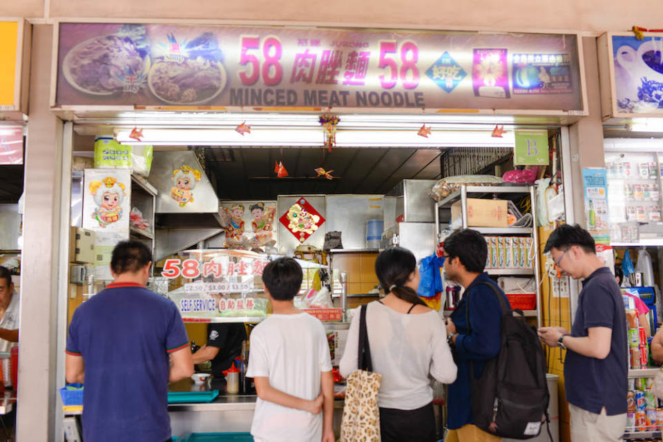 58 Minced Meat Noodle Must Eats at Jurong and Clementi in Singapore