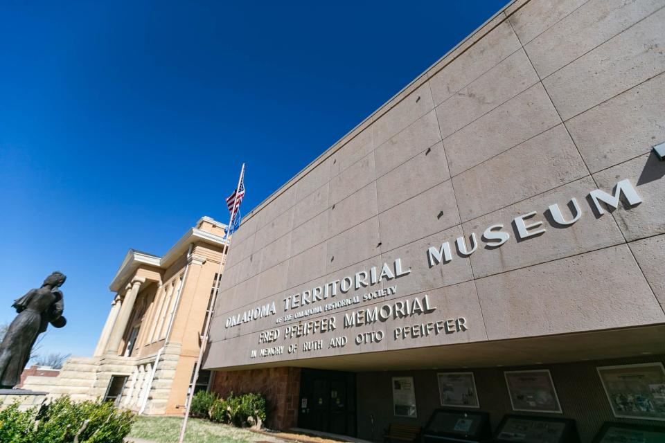 The Oklahoma Territorial Museum in Guthrie on Friday, April 1, 2022.