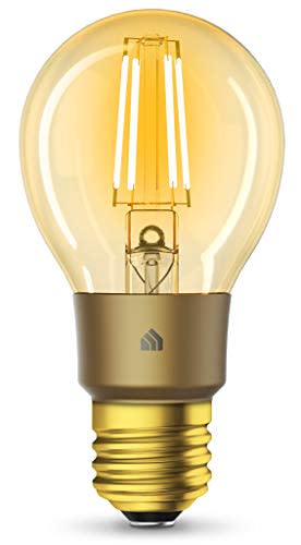 TP-Link Kasa Smart Wi-Fi LED Bulb, Filament E26 Smart Light Bulb, Warm Amber 2000K, Dimmable, N…