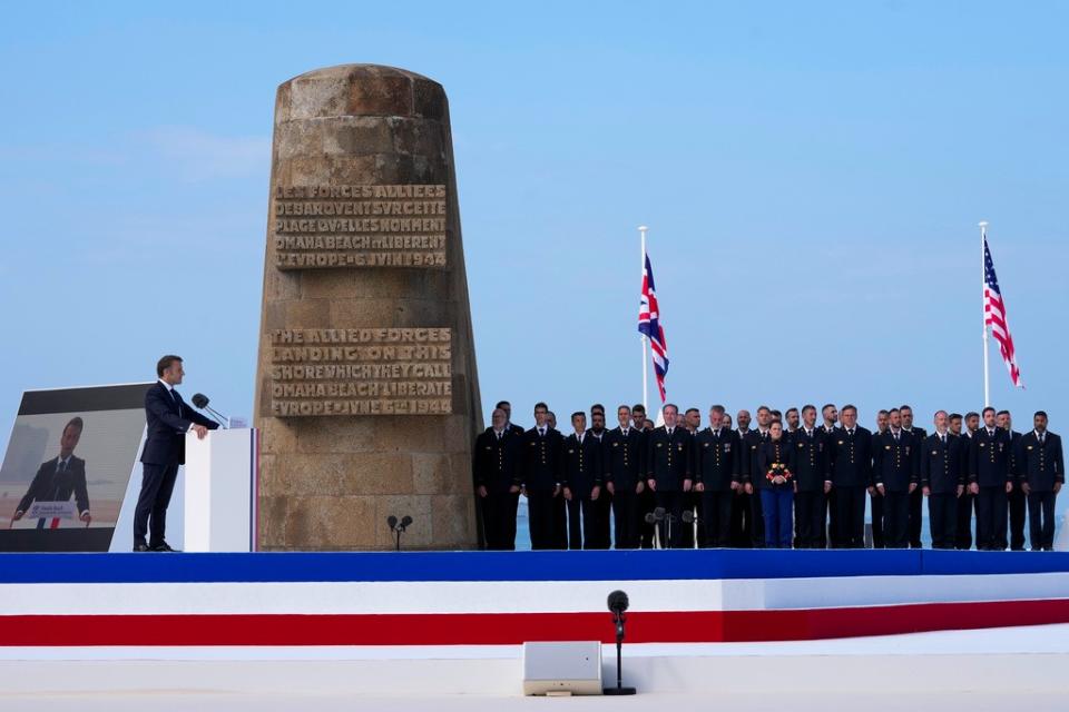 2024年6月6日，二戰諾曼第登陸戰役80週年紀念儀式在法國盛大舉行，多國領袖出席。美聯社