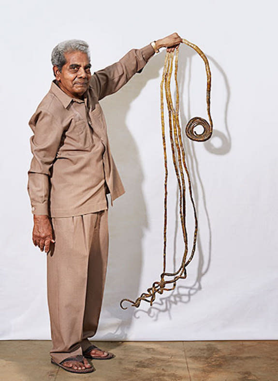 Ripley's will store his nails - Indian with world's longest fingernails  cuts them after 66 years | The Economic Times
