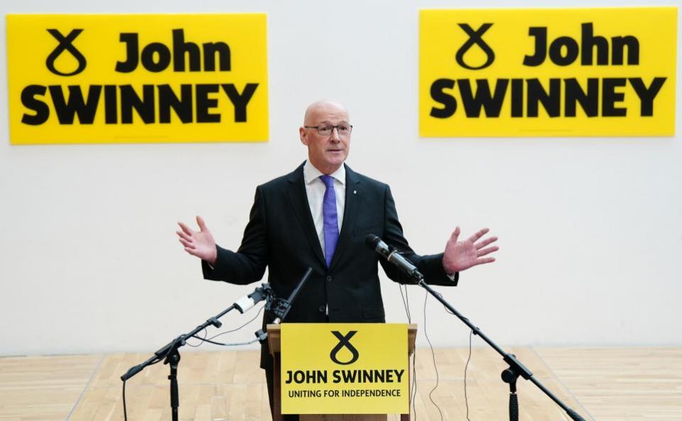 The National: John Swinney recently announced his bid to succeed Humza Yousaf as SNP leader and First Minister