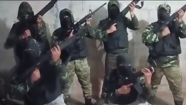 Captura de video de grupo armado en  Pantelhó