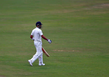 Cricket - India v New Zealand - First Test cricket match - Green Park Stadium, Kanpur, India - 22/09/2016. India's Virat Kohli walks off the field. REUTERS/Danish Siddiqui