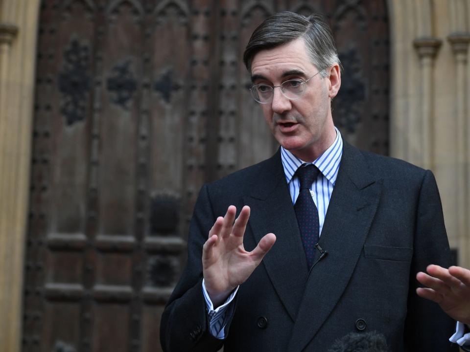 CEOs wear suits. So does Jacob Rees-Mogg: PA