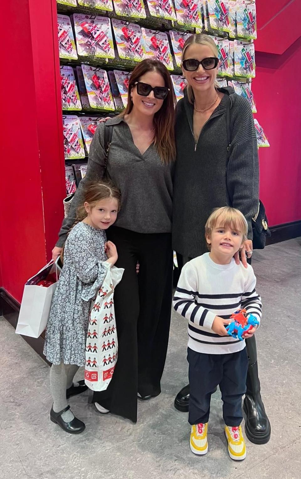 Vogue Williams and Binky Felstead were also in attendance (Tonies x Hamleys)