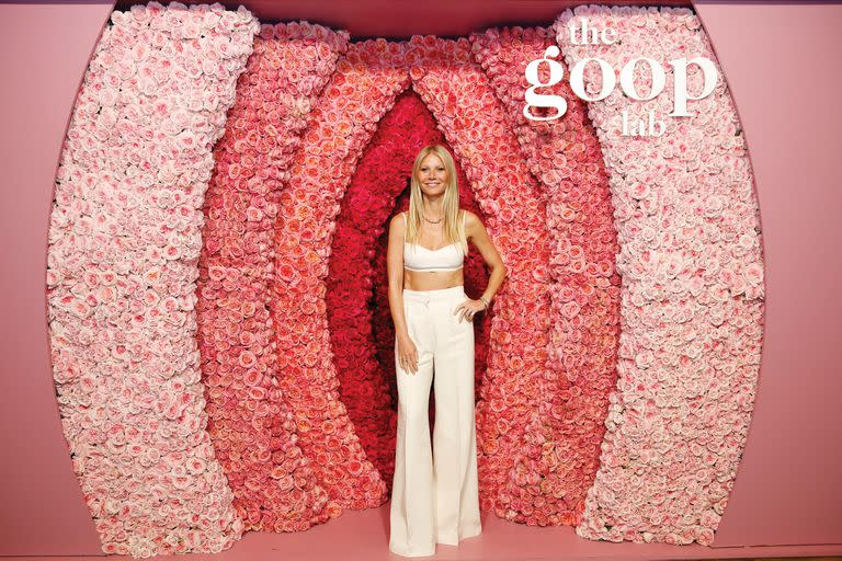 Gwyneth Paltrow durante el lanzamiento de Goop Lab