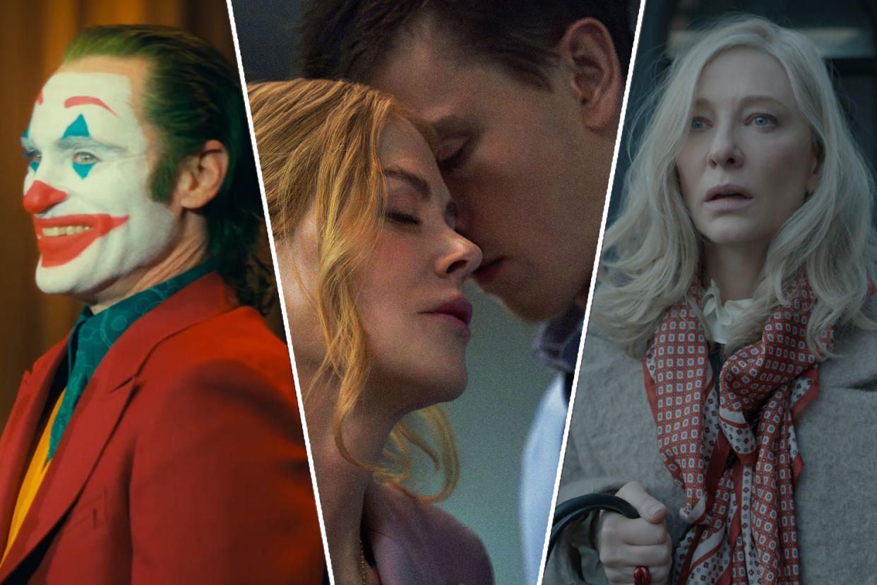 Venice Film Festival highlights include Joker 2, Babygirl and Disclaimer. (Warner Bros./A24/Apple TV+)