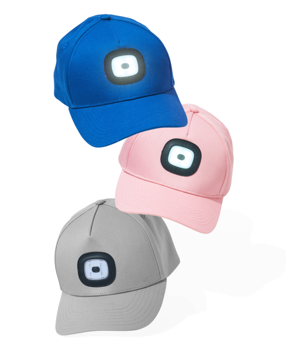 4) Headlightz LED Baseball Caps