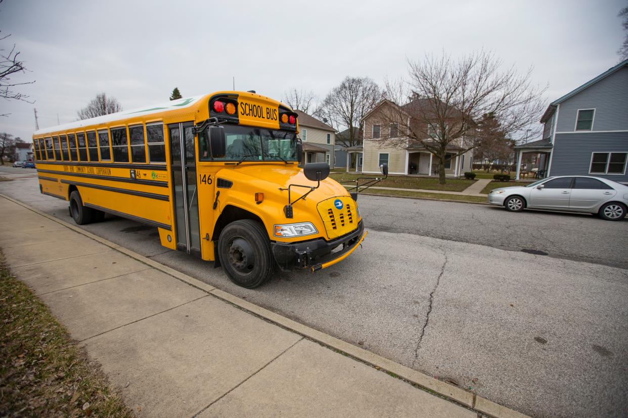 Schools across Michiana are feeling the pressure of a national transportation shortage as this winter's surge of COVID-19 infections threatens already low staffing levels.