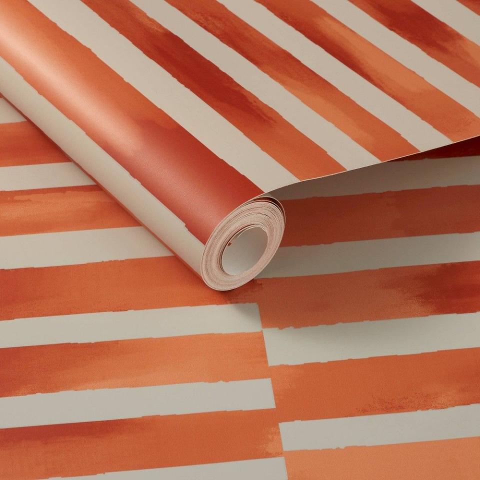 4) Opalhouse x Jungalow Ophelia Striped Wallpaper