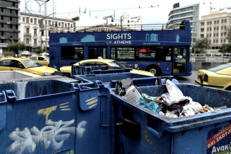 Greek households recycle only 16 percent of their waste, well short of the European average and nowhere near EU targets