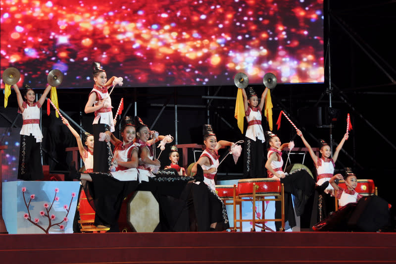 中華民國107年國慶晚會9日移師宜蘭舉行，圖片來源：中央社