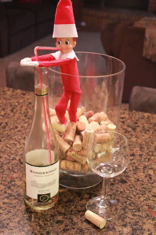 22) Elf on the Shelf Game for Adults