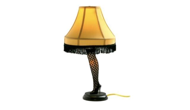 Clapper A Christmas Story Nightlight Leg Lamp, Says Movie Quotes