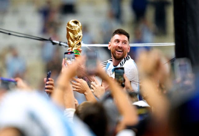 Argentina captain Lionel Messi