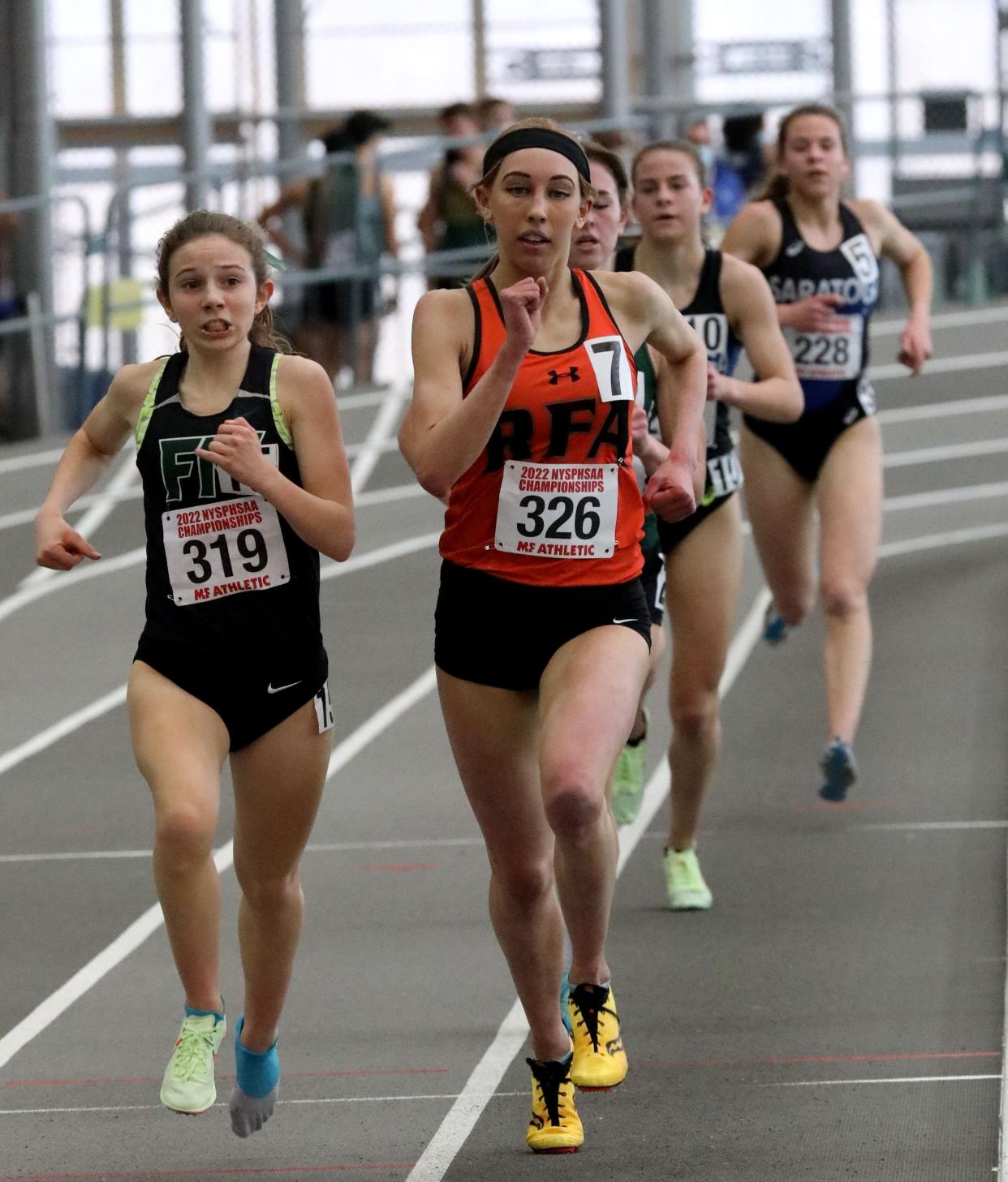 Local athletes finish top10 at indoor track and field state championships