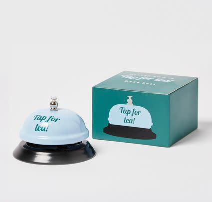 Give your colleague who loves a cup of tea this funny tea bell