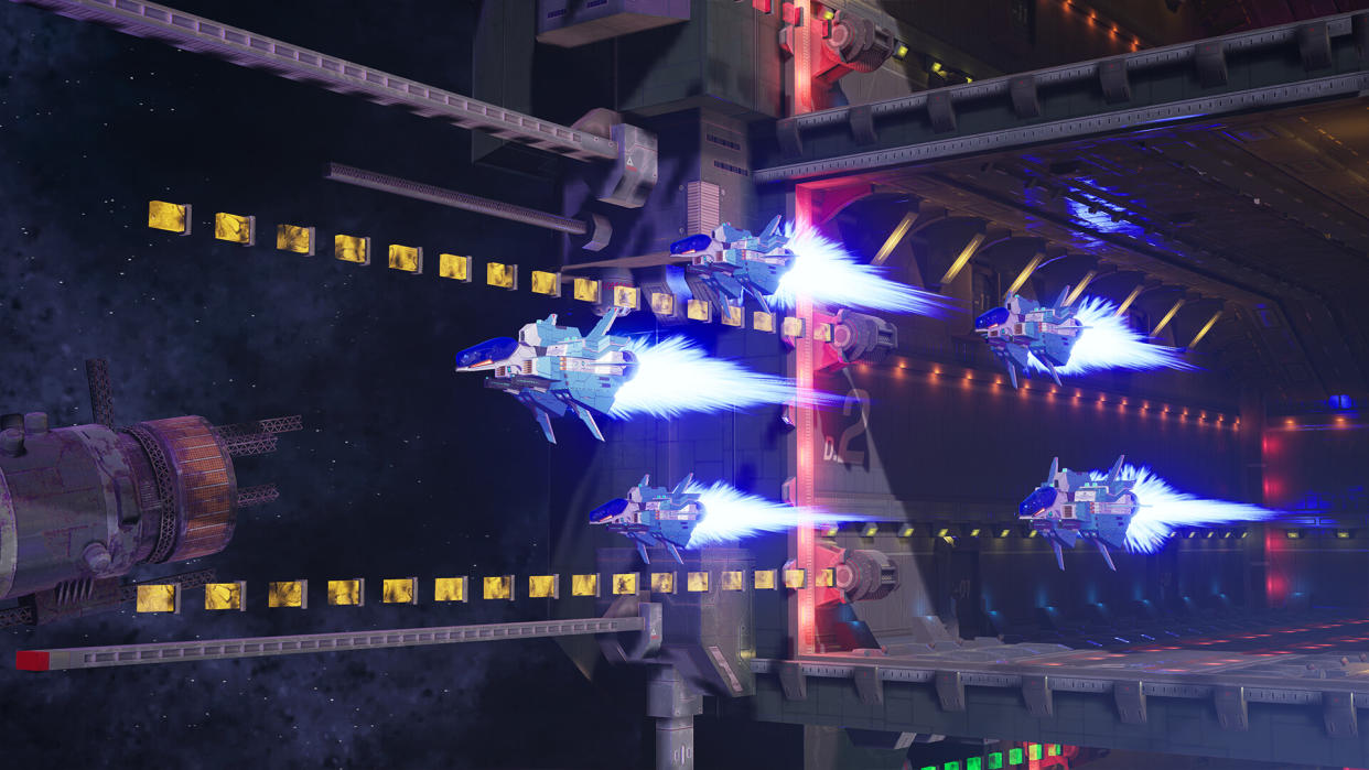  Screenshot of r-type tactics remake. 