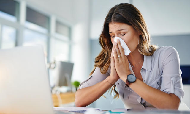 Should you go to work when you have a cold?
