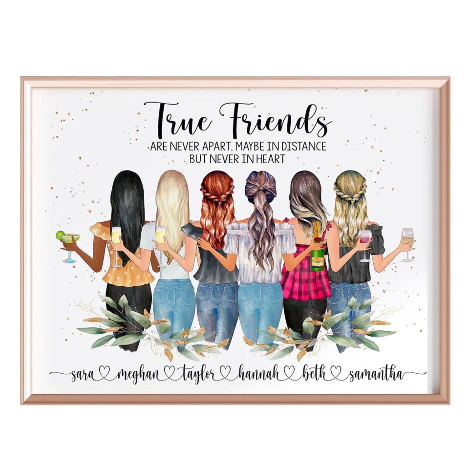 18) Custom Best Friend Portrait