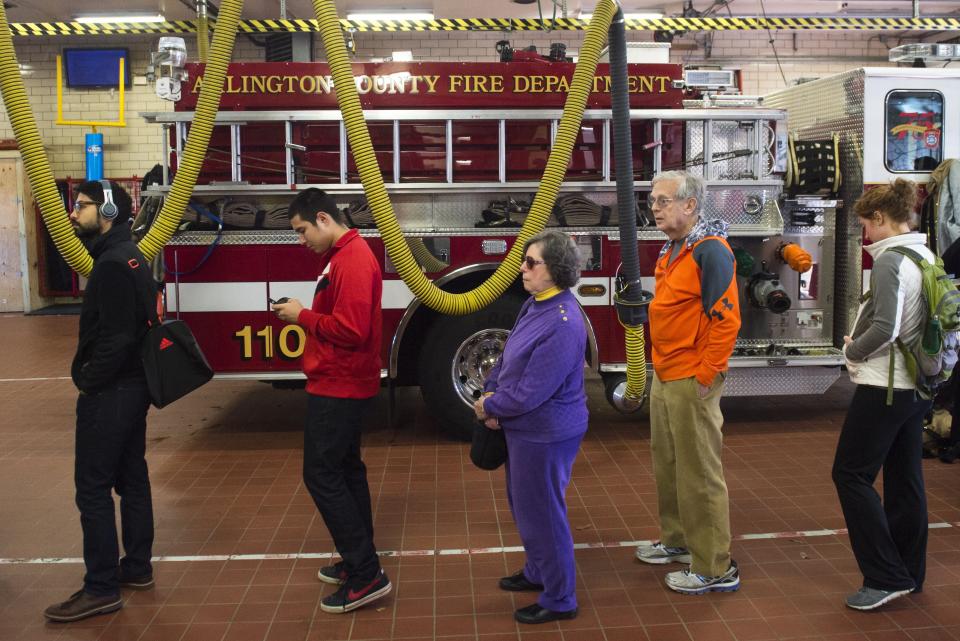 Fire Station #10 in Arlington, Virginia.