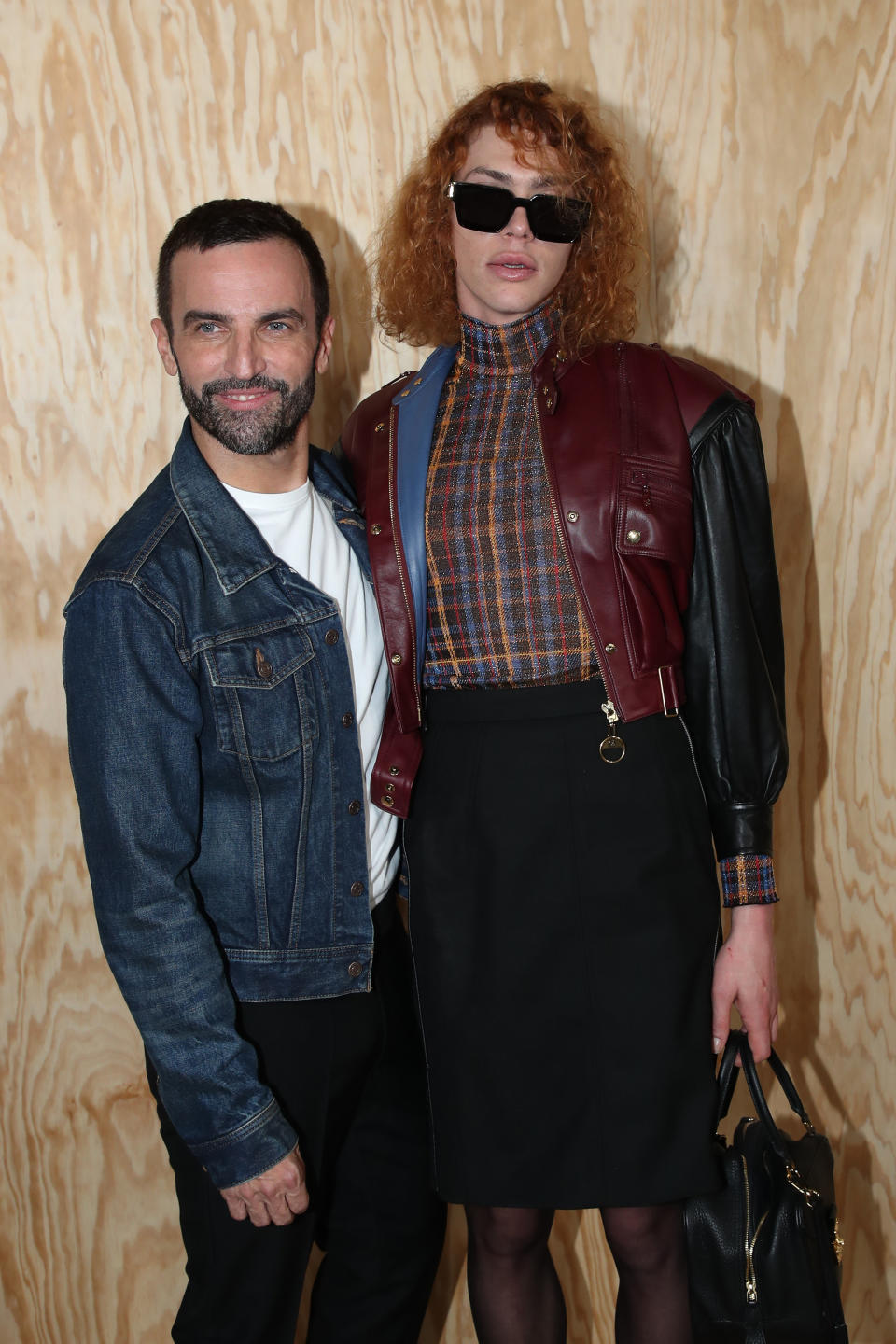 PStylist of Vuitton, Nicolas Ghesquiere and singer of the show Sophie Xeon