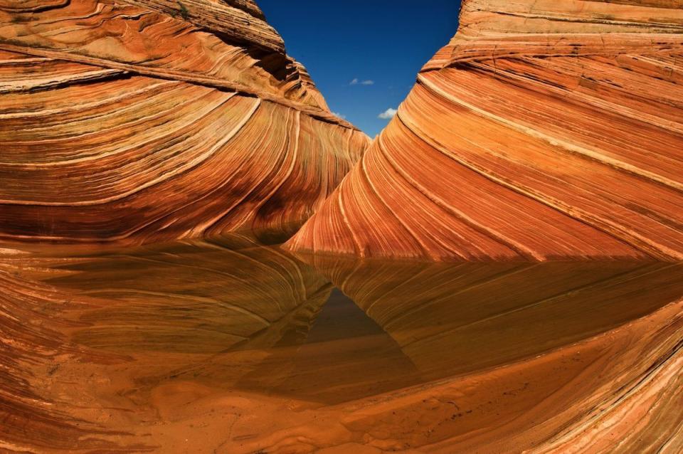 <p>The North Coyote Buttes, formed by Navajo sandstone and Chinle shale, in Arizona // February 1, 2013</p>