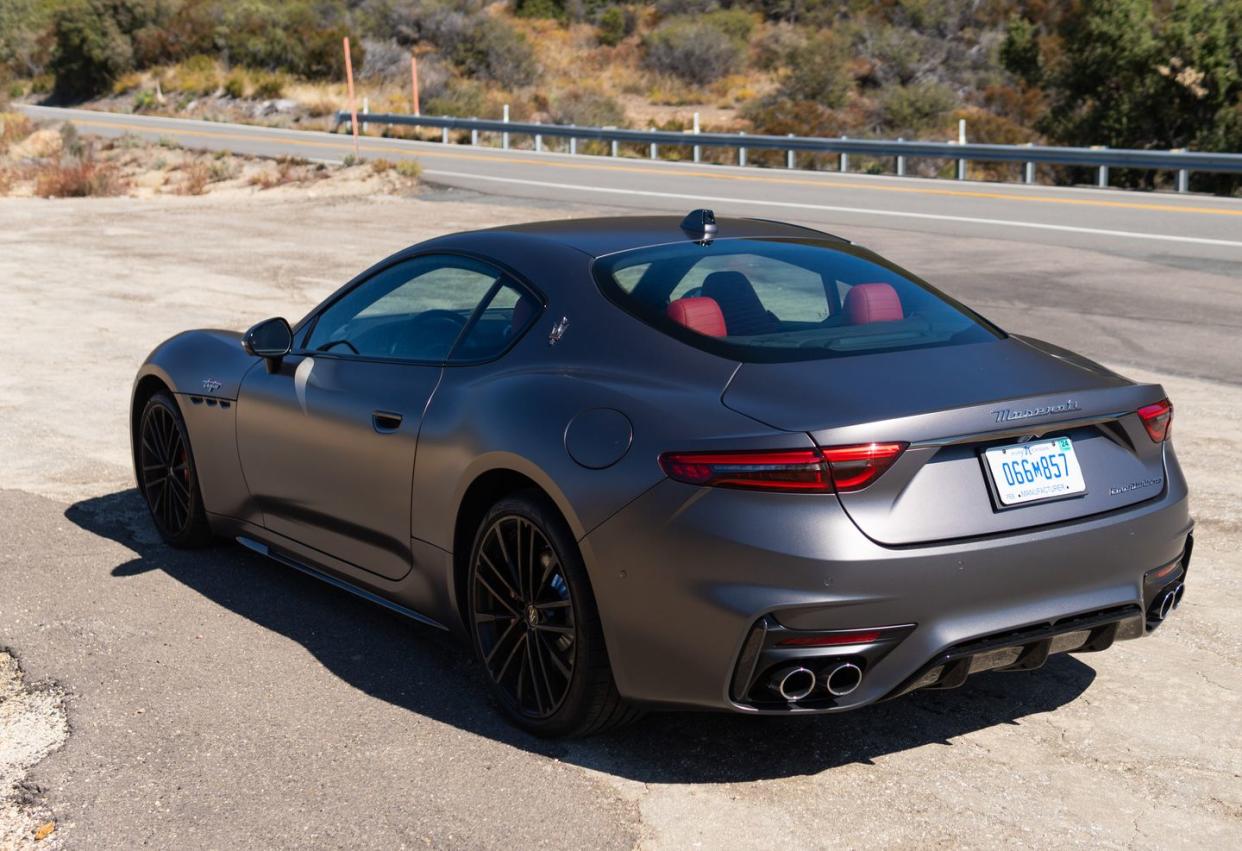 2024 maserati granturismo matte gray