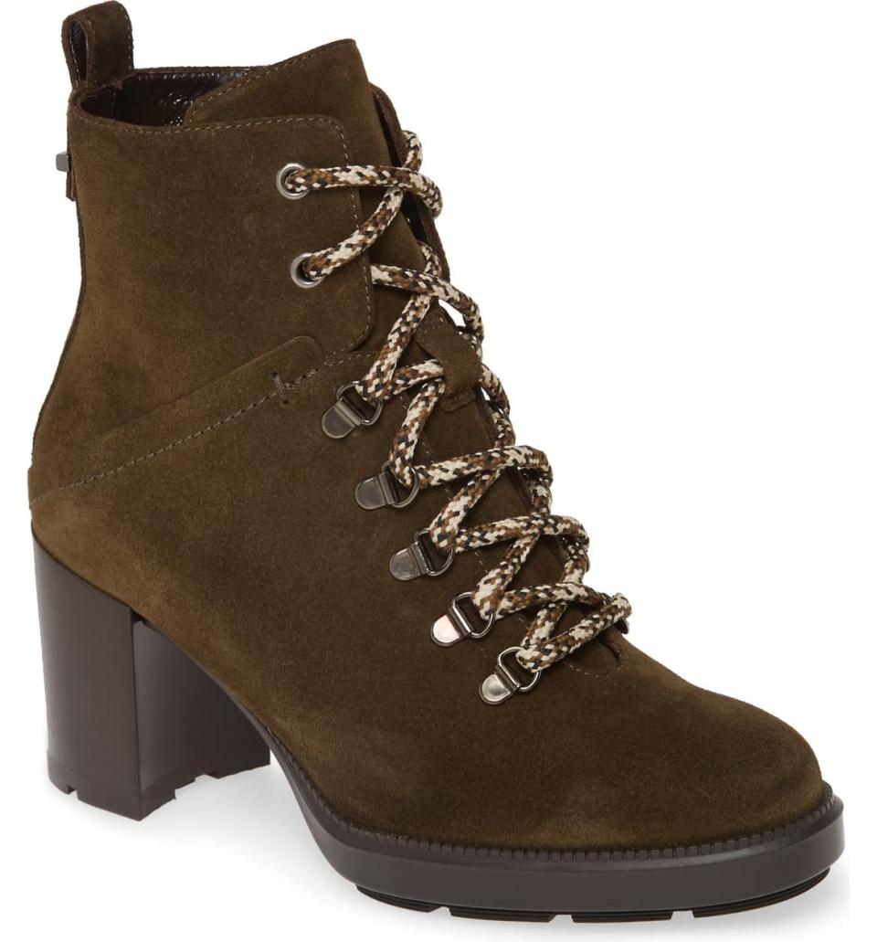 <strong>Buy It!</strong> Aquatalia Ihana Water Resistant Lace-Up Boot, $356.98 (orig. $595); <a href="https://click.linksynergy.com/deeplink?id=93xLBvPhAeE&mid=1237&murl=https%3A%2F%2Fshop.nordstrom.com%2Fs%2Faquatalia-ihana-water-resistant-lace-up-boot-women%2F5332031%2Ffull&u1=PEO%2CShopping%3A7CuteandComfyShoesonMajorMarkdownDuringNordstrom%E2%80%99sCyberSale%2Ckamiphillips2%2CUnc%2CGal%2C5834124%2C201911%2CI" rel="nofollow noopener" target="_blank" data-ylk="slk:nordstrom.com;elm:context_link;itc:0;sec:content-canvas" class="link ">nordstrom.com</a>