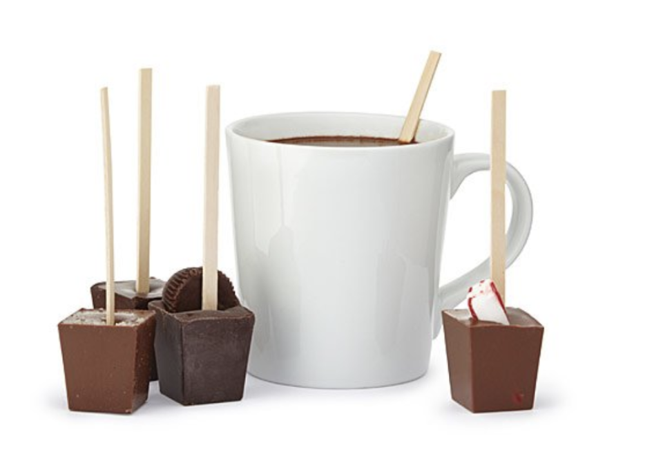 16) Hot Chocolate On A Stick