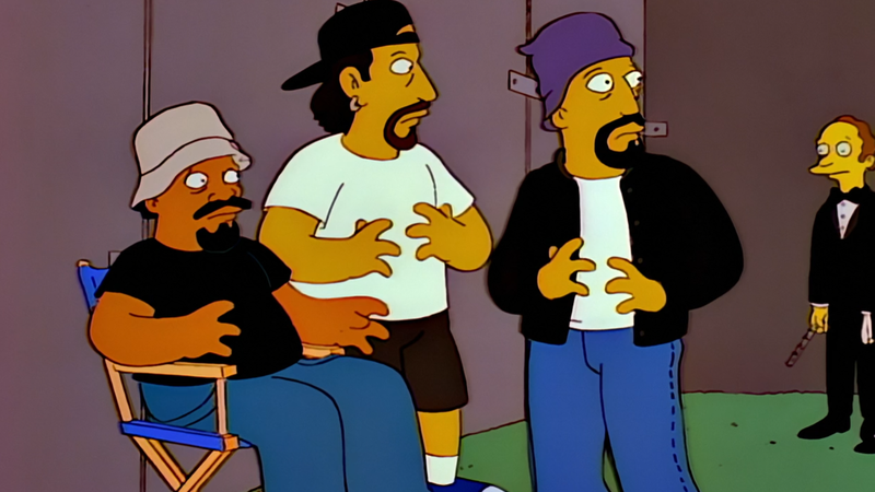 Cypress Hill on The Simpsons