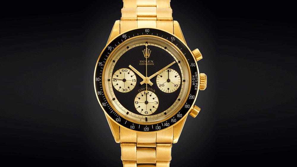 Sotheby’s Rolex Daytona “John Player Special” Ref. 6264 - Credit: Courtesy of Sotheby's