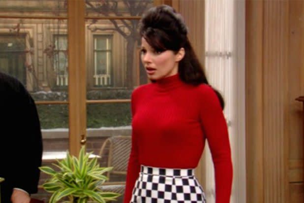 Durante seis temporadas, Fran Drescher sorprendió por sus atuendos. Foto: The Wrap