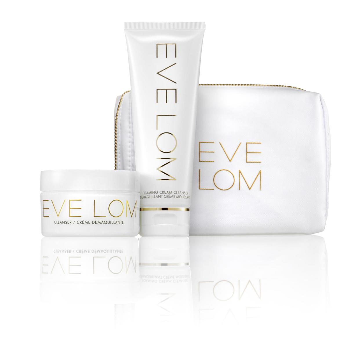 <p><a href="https://go.redirectingat.com?id=74968X1596630&url=https%3A%2F%2Fwww.evelom.com%2Fcollections%2Fsets%2Fproducts%2Fdouble-cleanse-duo&sref=https%3A%2F%2F" rel="nofollow noopener" target="_blank" data-ylk="slk:Shop Now;elm:context_link;itc:0;sec:content-canvas" class="link rapid-noclick-resp">Shop Now</a></p><p>Double Cleanse Duo</p><p>evelom.com</p><p>$115.00</p>