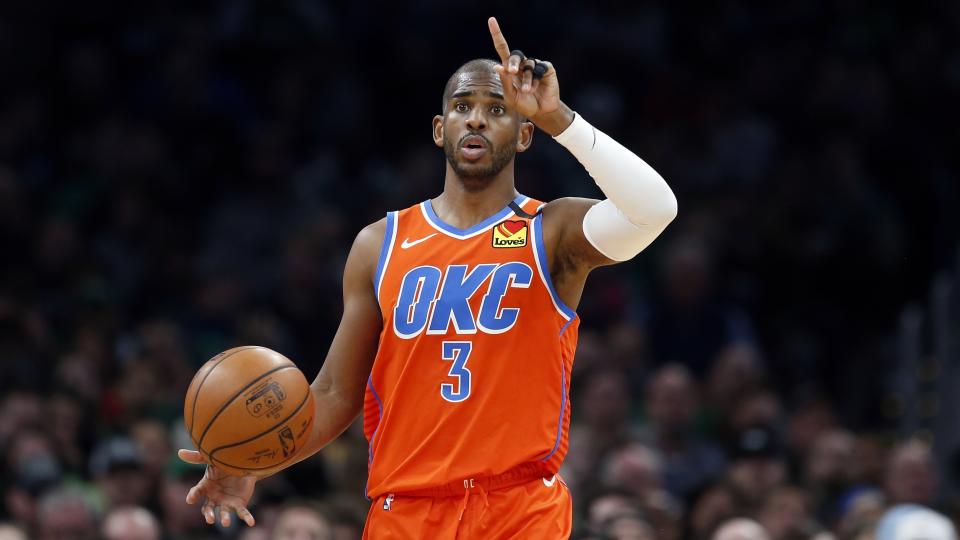 Chris Paul。（AP Photo/Michael Dwyer）