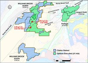 Puma Exploration Holdings at its Williams Brook Gold Project Area