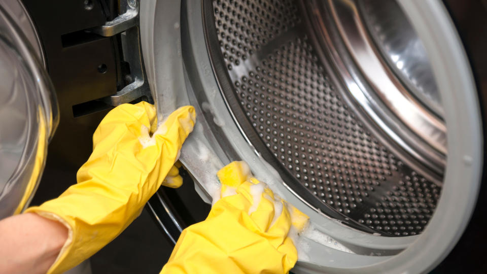 Rubber inside washing machine