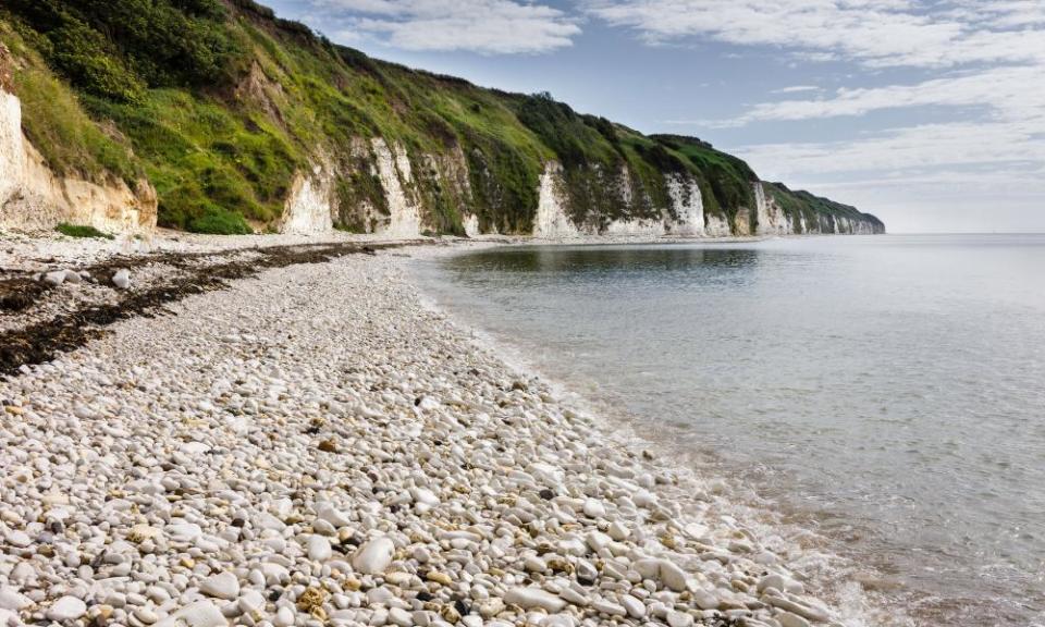 The beach at Dane’s Dyke.