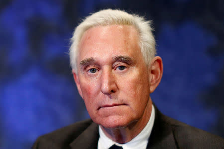 Political advisor Roger Stone. REUTERS/Brendan McDermid