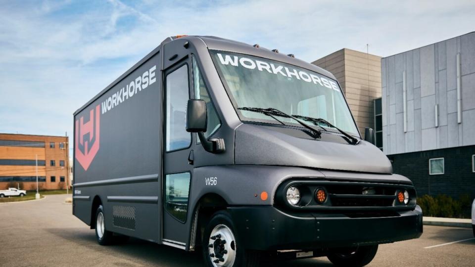 The Workhorse W56 electric step van is in early production. (Photo: Workhorse Group)